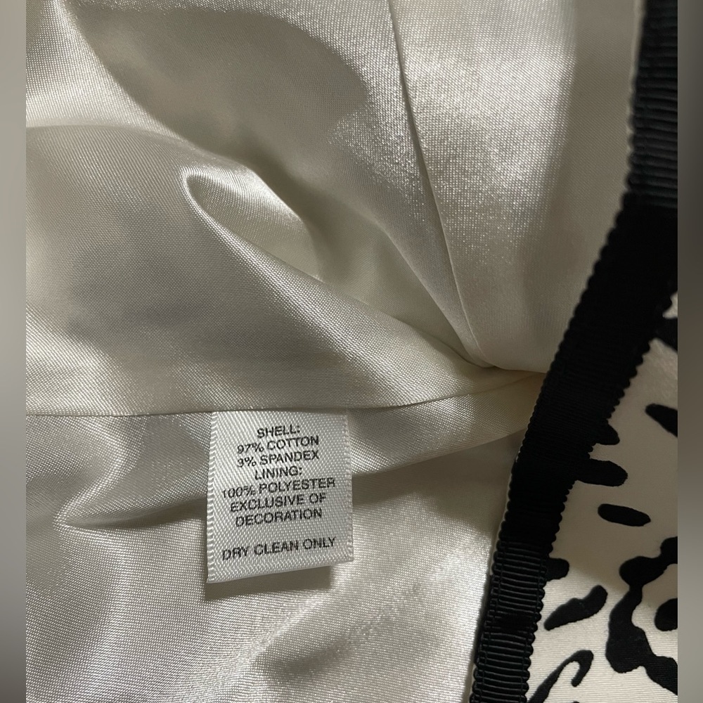 White/House corset top animal prints size 0 - Picture 7 of 8